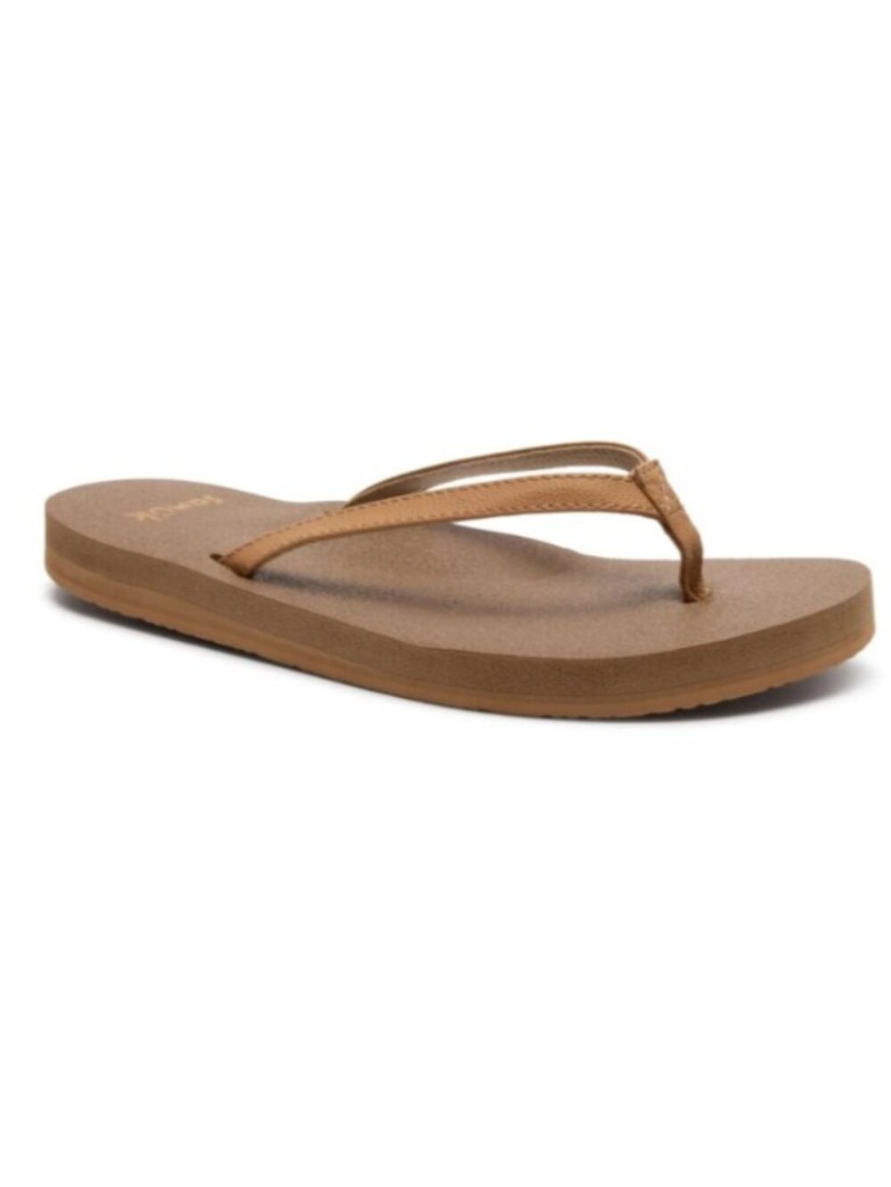 Sanuk Women's Yoga Joy II Flip Flop - Tan